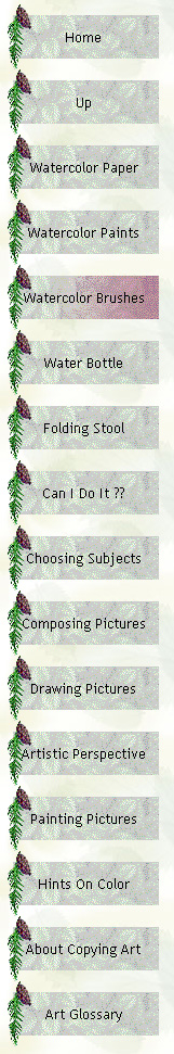 Outdoor Watercolors - Brushes