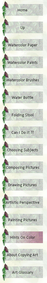 Outdoor Watercolors - Hints On Color