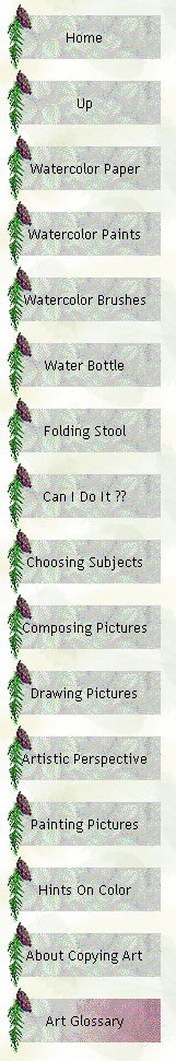 Outdoor Watercolors - Glossary