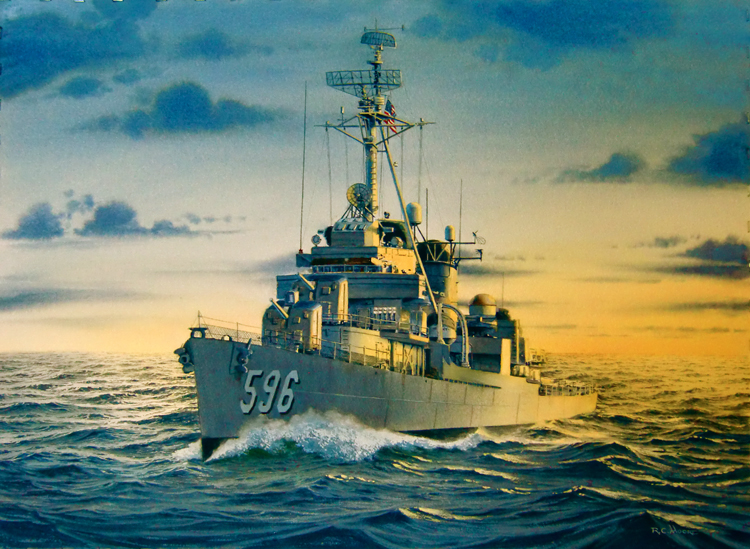 Destroyer USS Shields